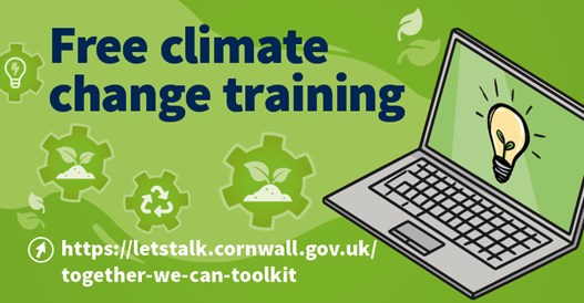 Free climate change training graphic