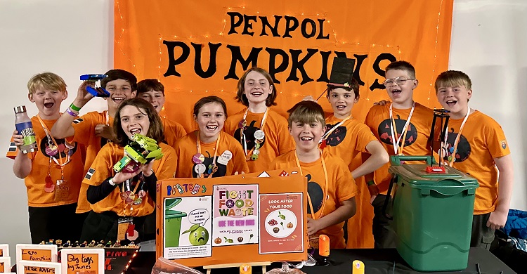 Penpol Pumpkins are hoping to attend the international Lego League finals in the USA