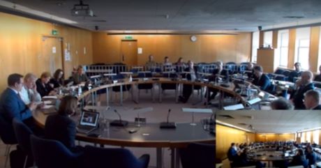 members at cabinet meeting