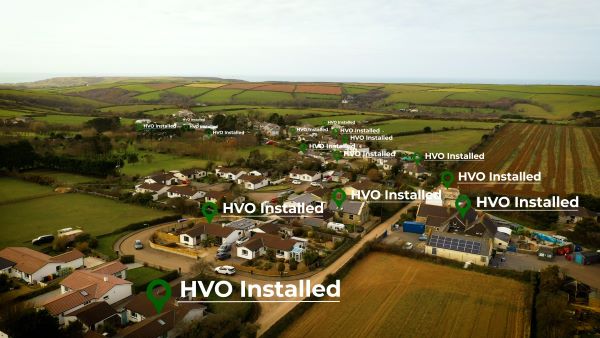 Image of Kehelland showing hydrotreated vegetable oil installations