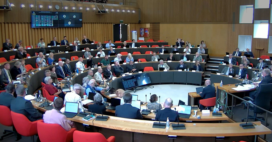 Full Council meeting on July 22, 2025