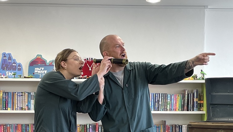 Emily Harrison and Ed Rowe, the Cornish Caretakers