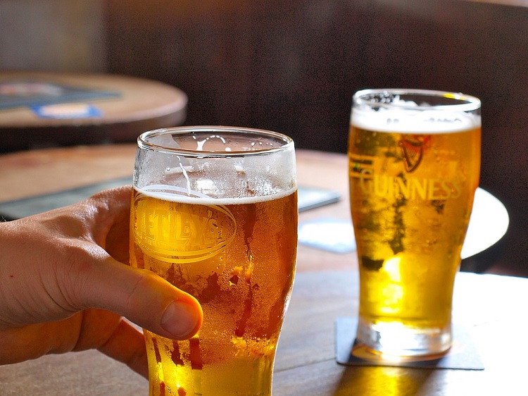 Image of two pints of beer