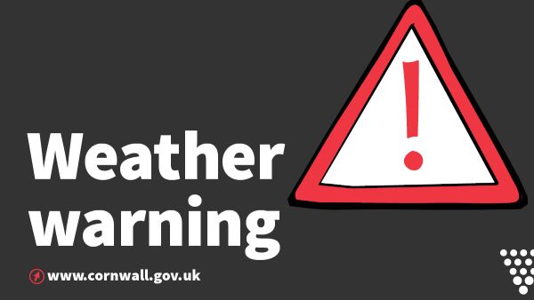 Weather warning graphic