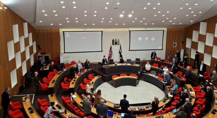 council chamber