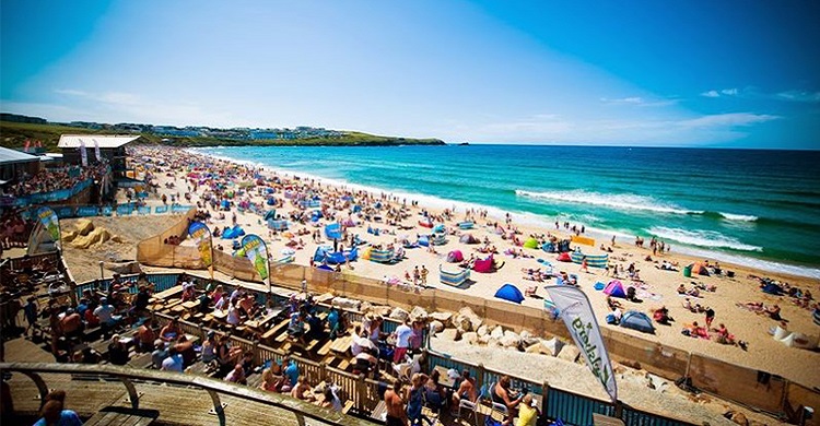Boardmasters festival in Newquay