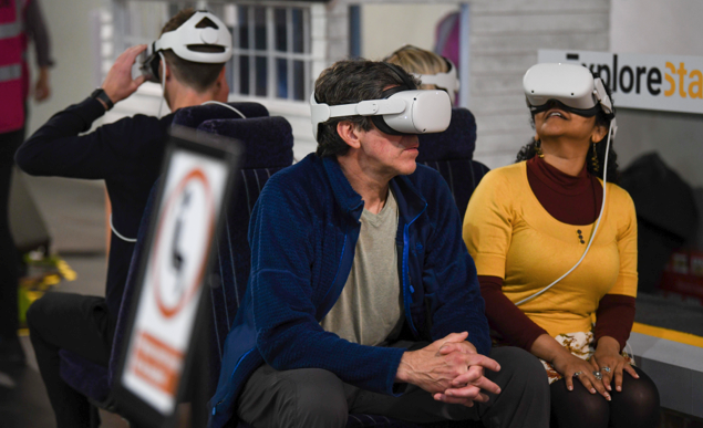 Virtual reality event
