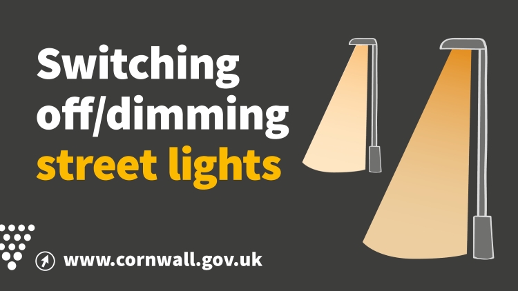 Switch off or dimming street lights