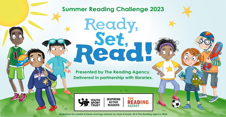 The Summer Reading Challenge 2023 begins on Saturday, July 8