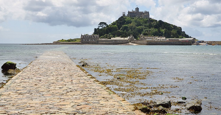 St Michael's Mount will be lit up for National Care Leavers Week