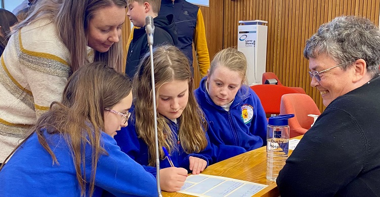 Aspire Academy Trust schools visited New County Hall as part of UK Parliament Week